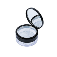 Empty Plastic Cosmetic Packaging Loose Powder Plastics Jar